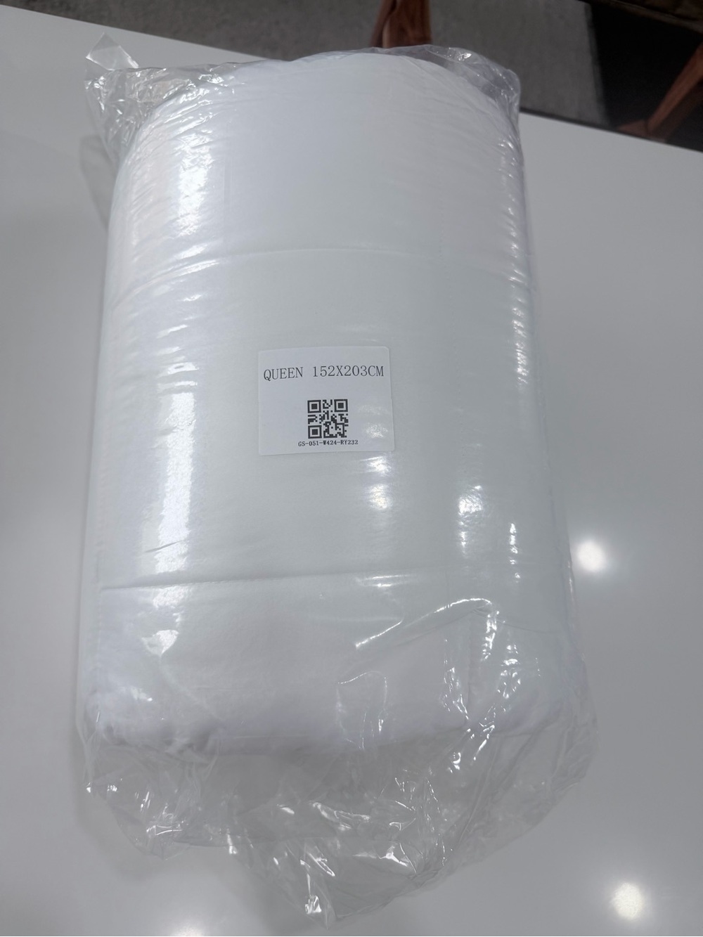 Queen Memory Foam cooling Topper